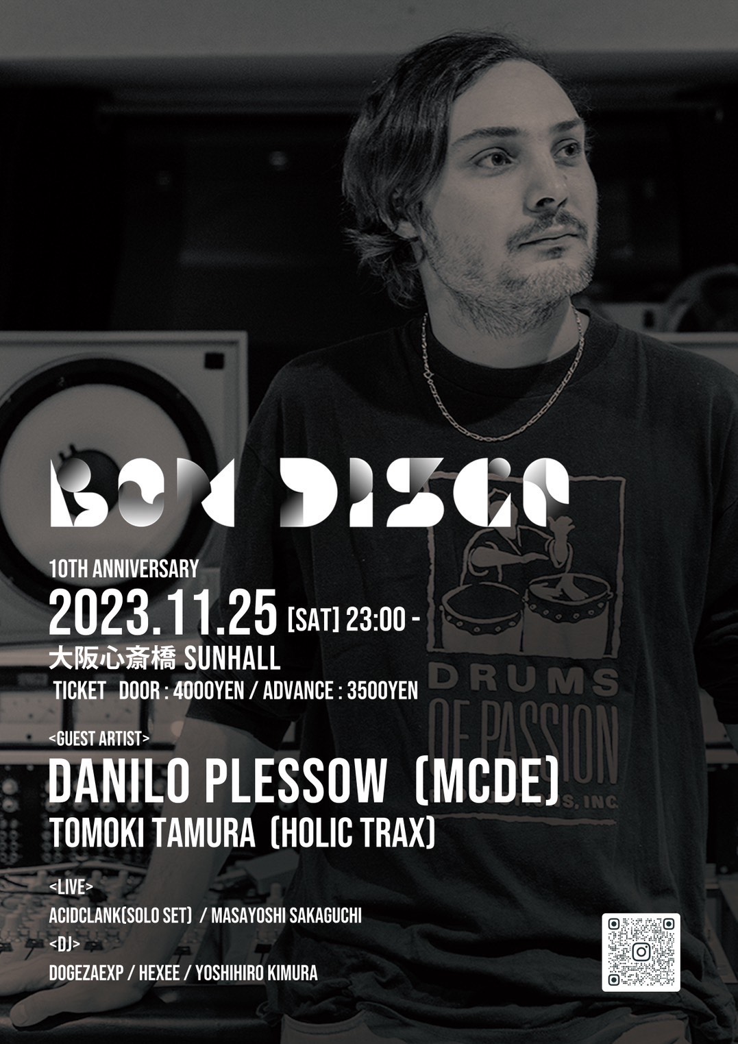 BonDisco 2023 10TH Anniversary Party with Danilo Plessow (MCDE)