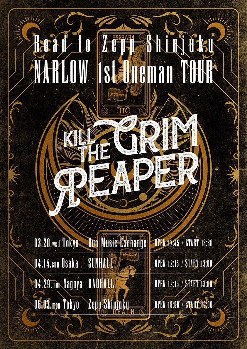 Road to Zepp Shinjuku FIRST ONE MAN TOUR 2024 “Kill the Grim Reaper ” 2nd OSAKA