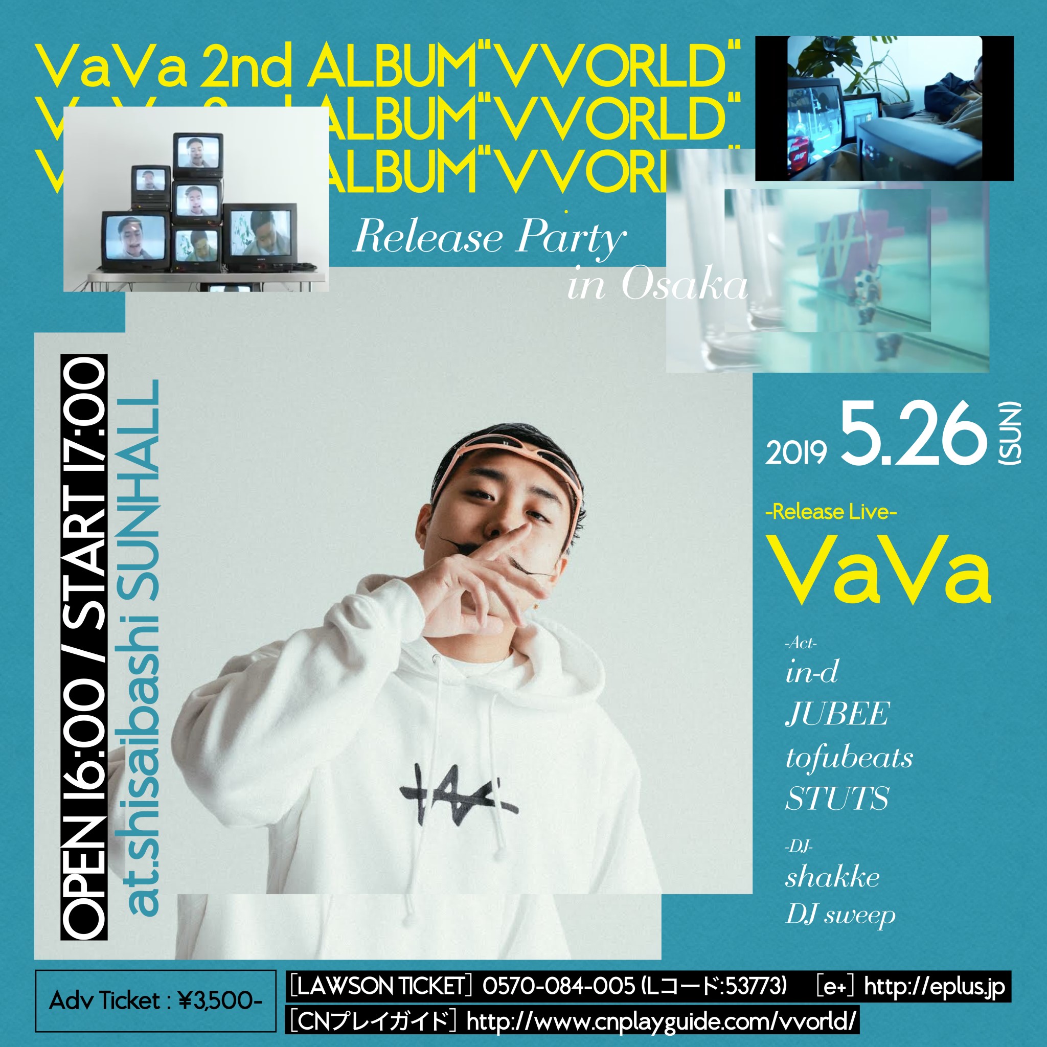 NUTS – VaVa『VVORLD』Release Party –